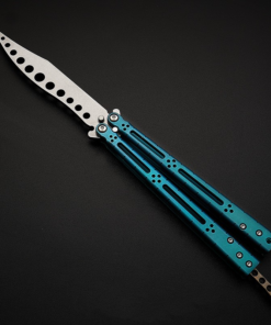 Couteau Papillon Semi-pro Bleu